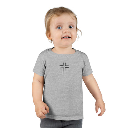 Minimalist | Toddler T-shirt with Cross Design