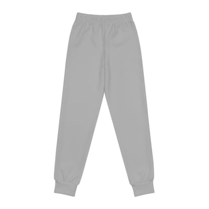 Minimalist | Muted Youth Joggers with Inspirational Cross Design - Comfortable & Stylish Activewear for Kids