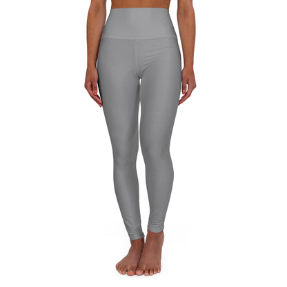 Minimalist | Muted High Waisted Fitness Leggings with Cross Design - Perfect for Faith & Fitness