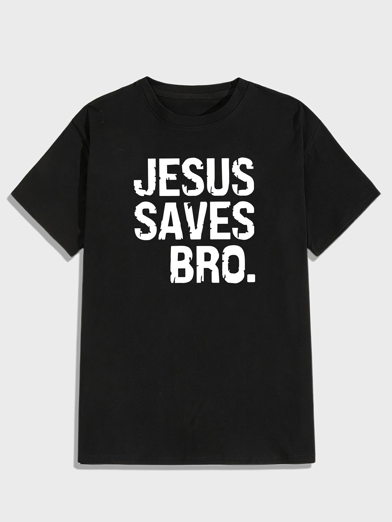 JESUS SAVES BRO Men's Short-sleeved T-shirt