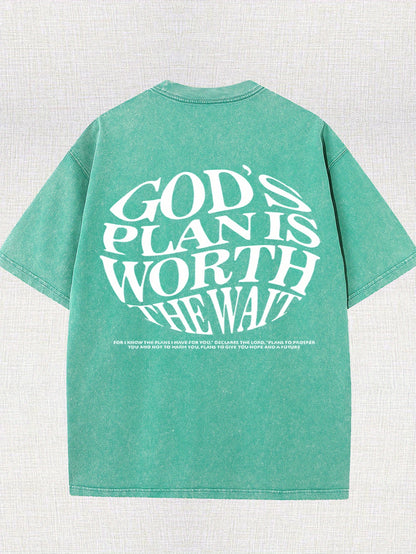 God's Plan Is Worth The Wait Women's T-Shirt