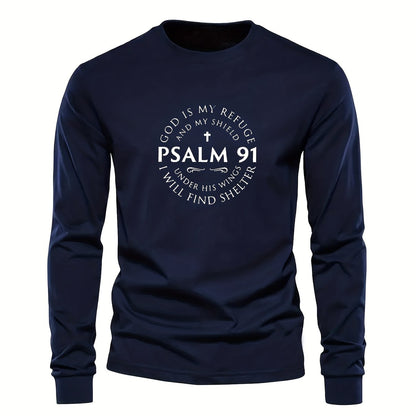 Psalm 91 Graphic Tee for Men