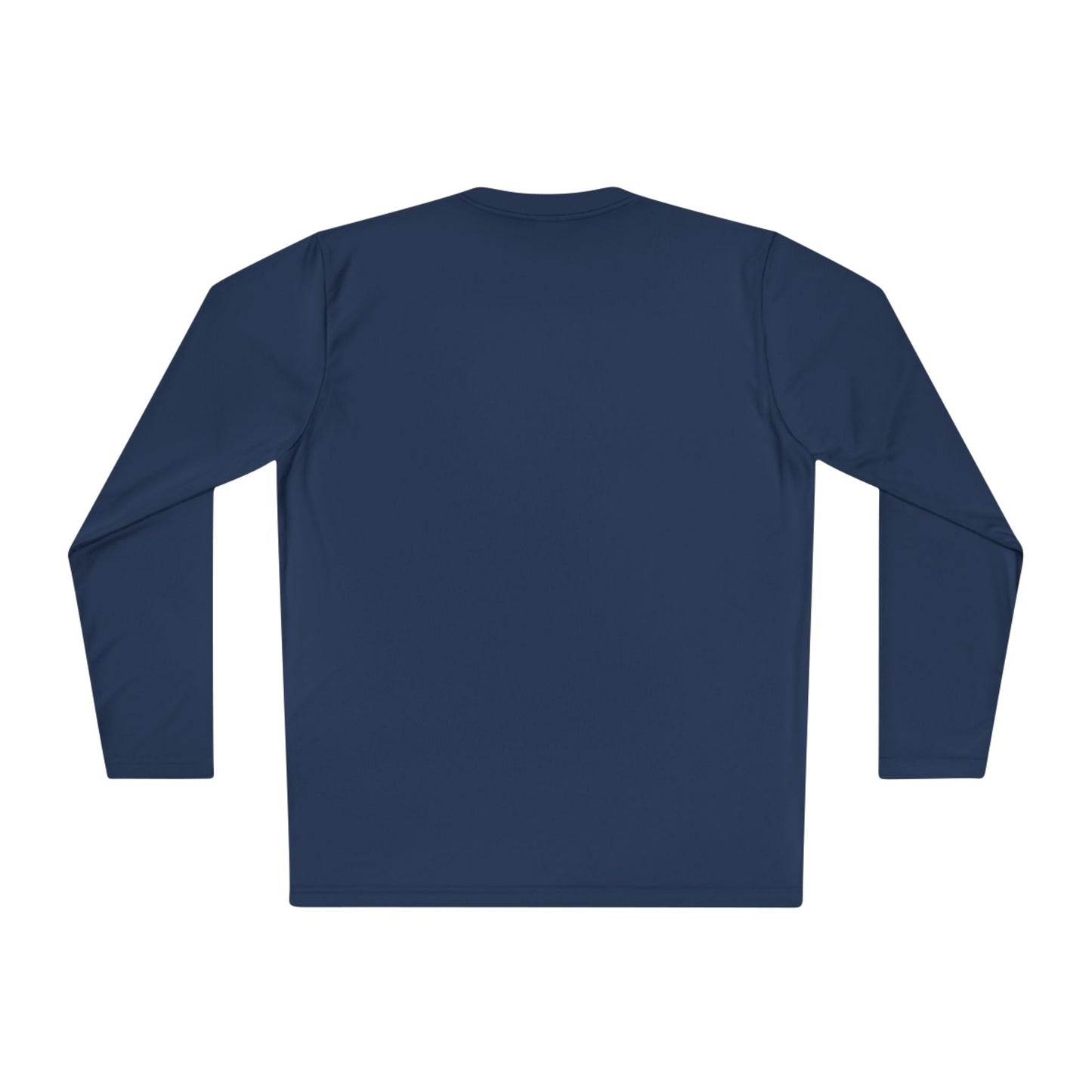 Minimalist | Unisex Long Sleeve Moisture Wicking Tee with Cross Design
