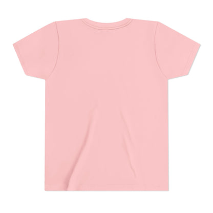 Minimalist | Youth Unisex Short Sleeve Tee with Cross Design
