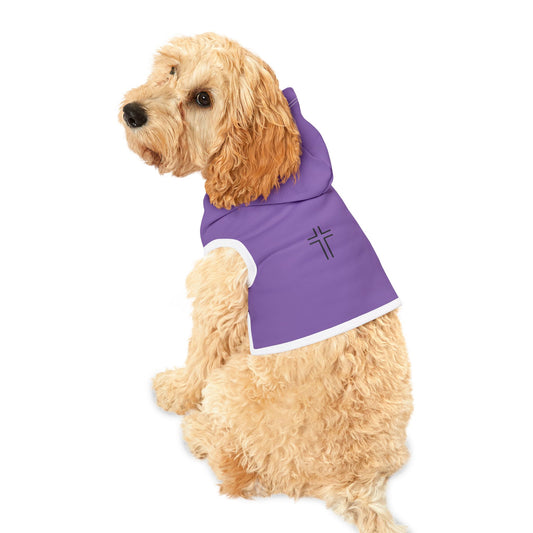 Minimalist | Pet Hoodie with Cross Design