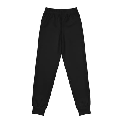 Minimalist | Muted Youth Joggers with Inspirational Cross Design - Comfortable & Stylish Activewear for Kids