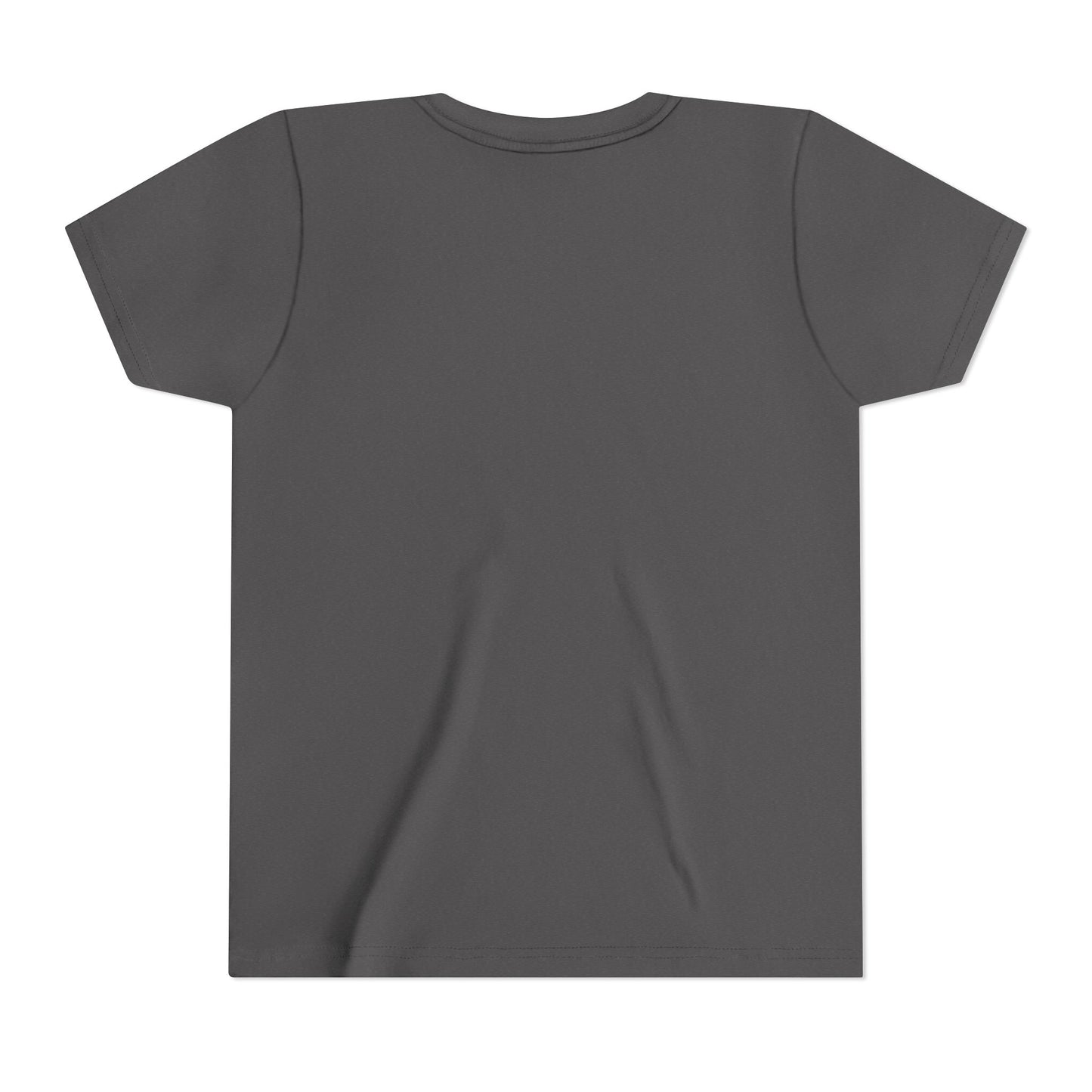Minimalist | Youth Unisex Short Sleeve Tee with Cross Design