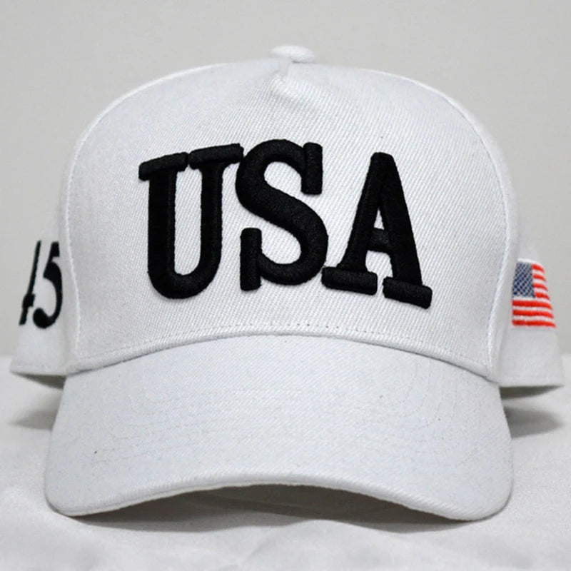 45 / USA Embroidered Baseball Cap