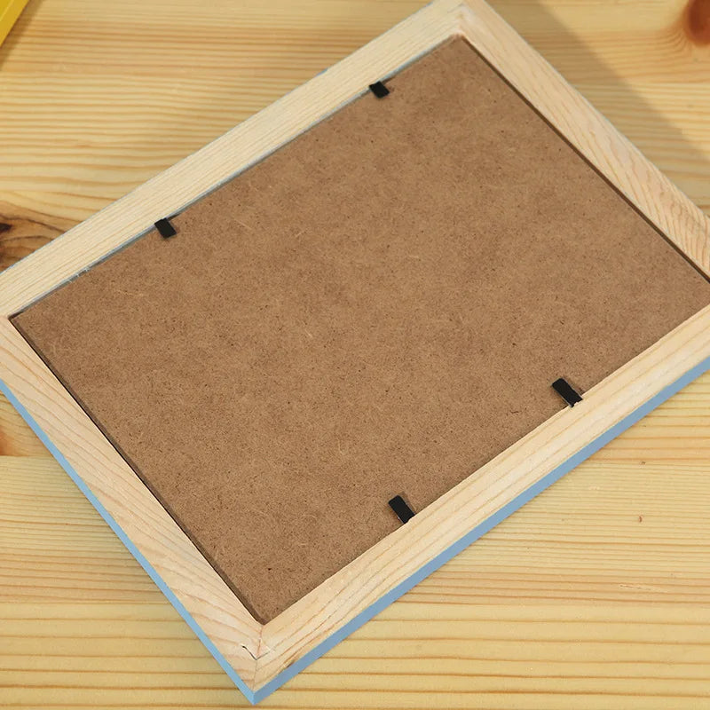 Wooden Wall Mount Frame With Mat and plexiglass.
