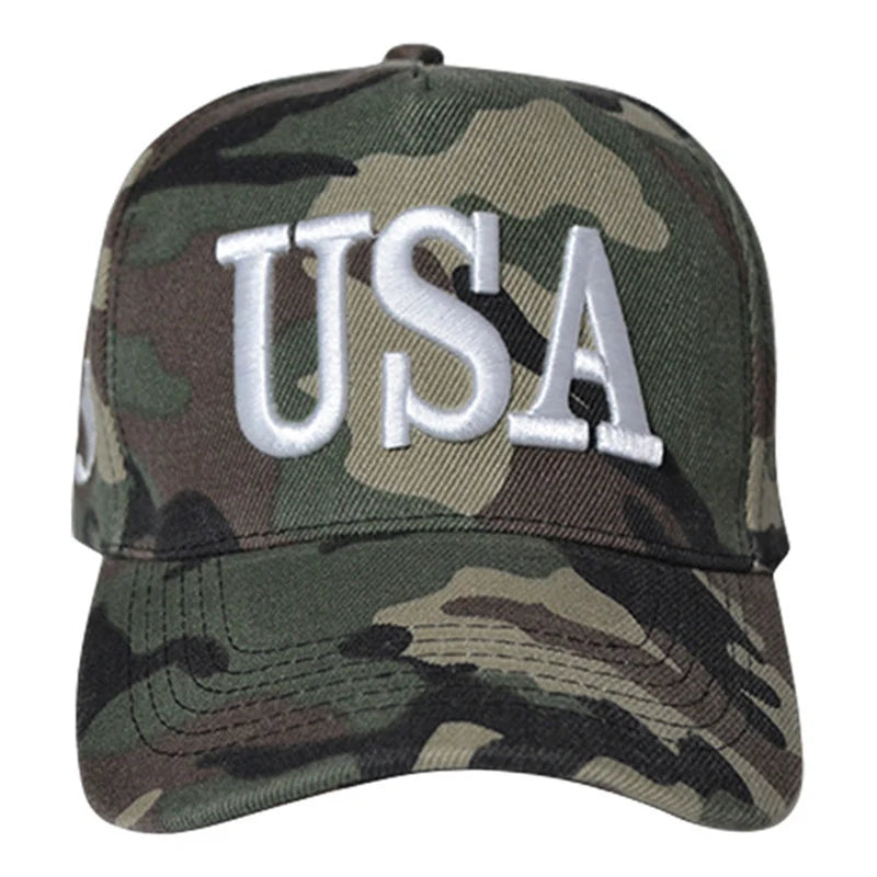 45 / USA Embroidered Baseball Cap