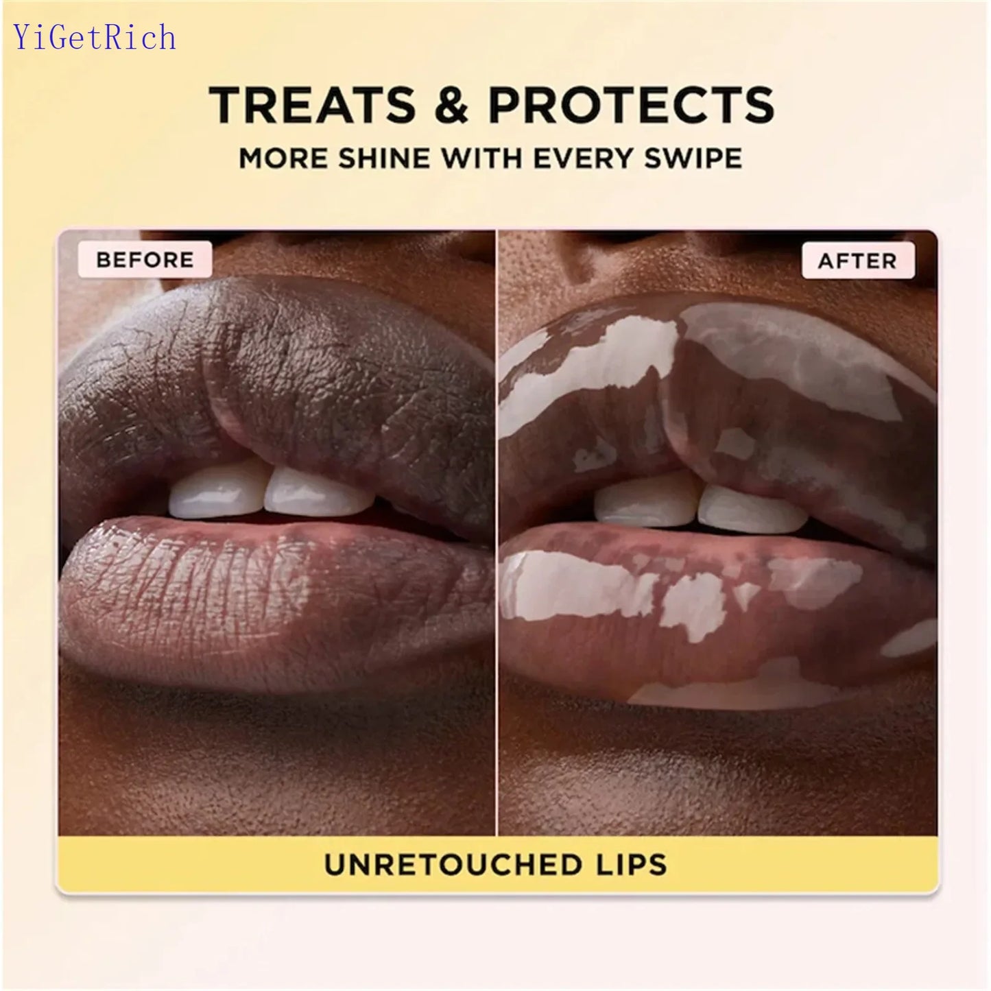 8ml Moisturizing Temperature Liquid Lipstick Honey Color Moistourizing Makeup Lip Oil Long Lasting Nutritious Lips Moisturizer