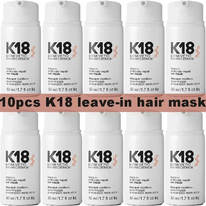 150ml K18 Leave-In Molecular Hair Mask Original Repair Molecular Hair Care Damaged Dry Frizzy 4 Minutes Treatment Moisturize