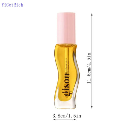 8ml Moisturizing Temperature Liquid Lipstick Honey Color Moistourizing Makeup Lip Oil Long Lasting Nutritious Lips Moisturizer