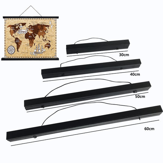 Wooden Magnetic DIY Poster Hanging Kit
