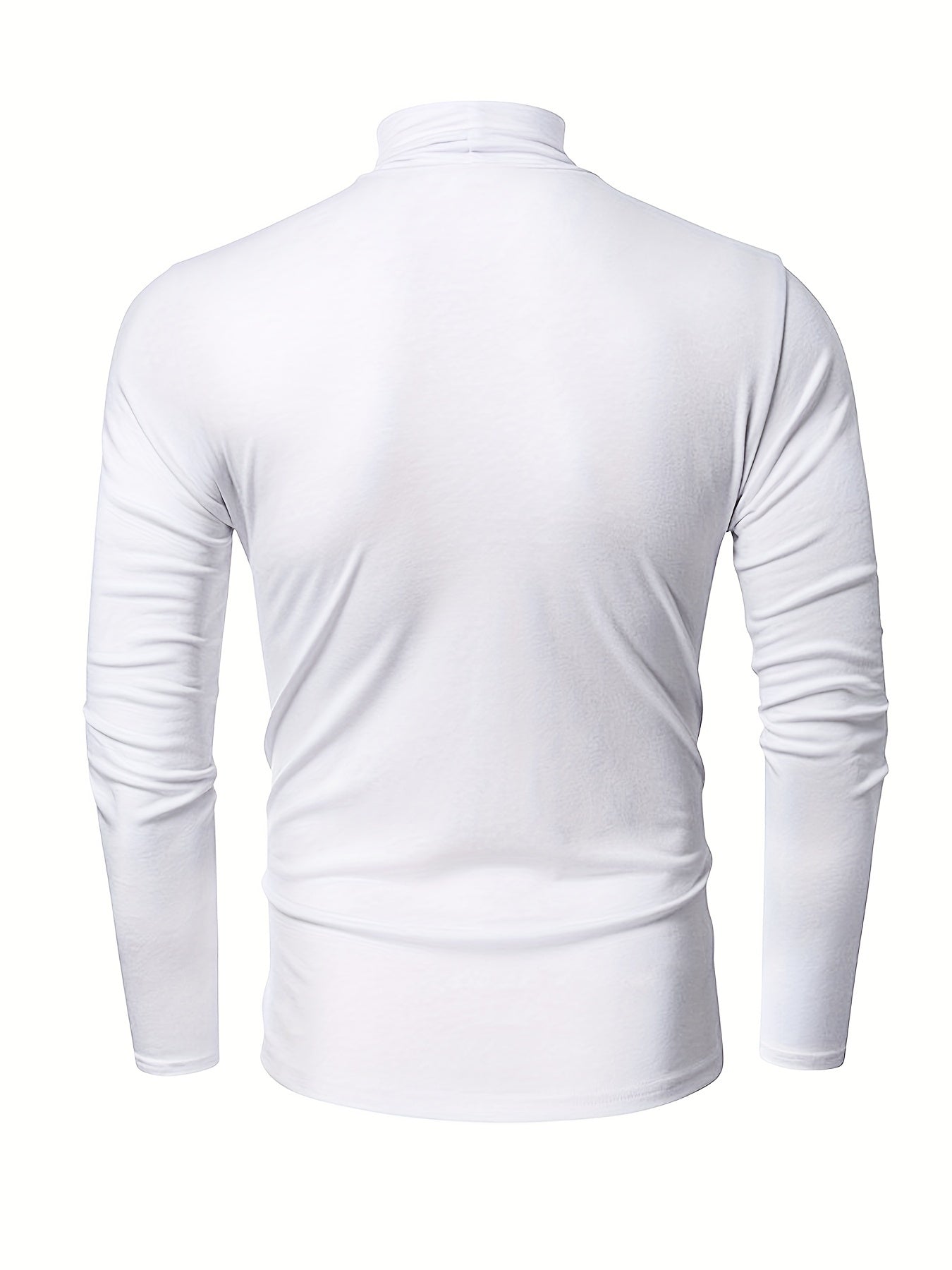 Men's Athletic Faith Print Turtleneck