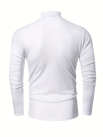Men's Athletic Faith Print Turtleneck