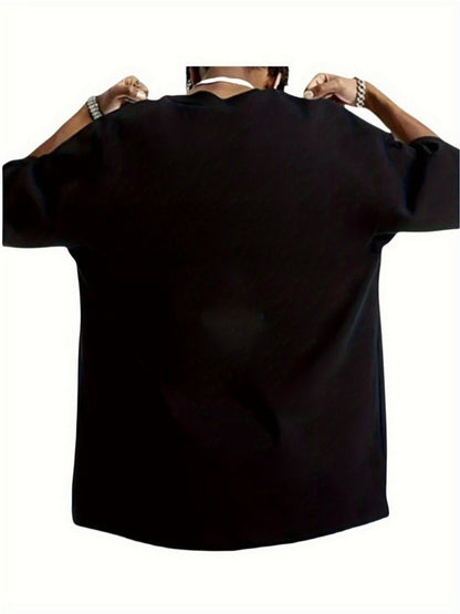Men's 'for Man of God' Black T-Shirt - Soft Cotton