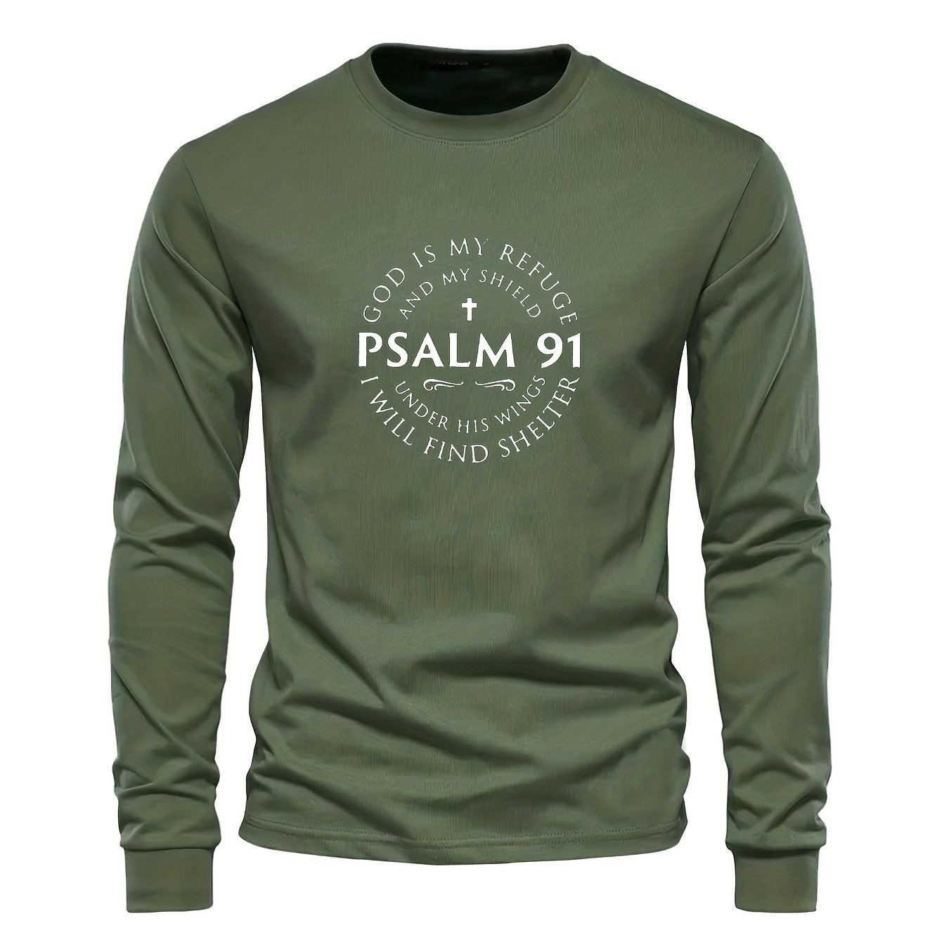 Psalm 91 Graphic Tee for Men