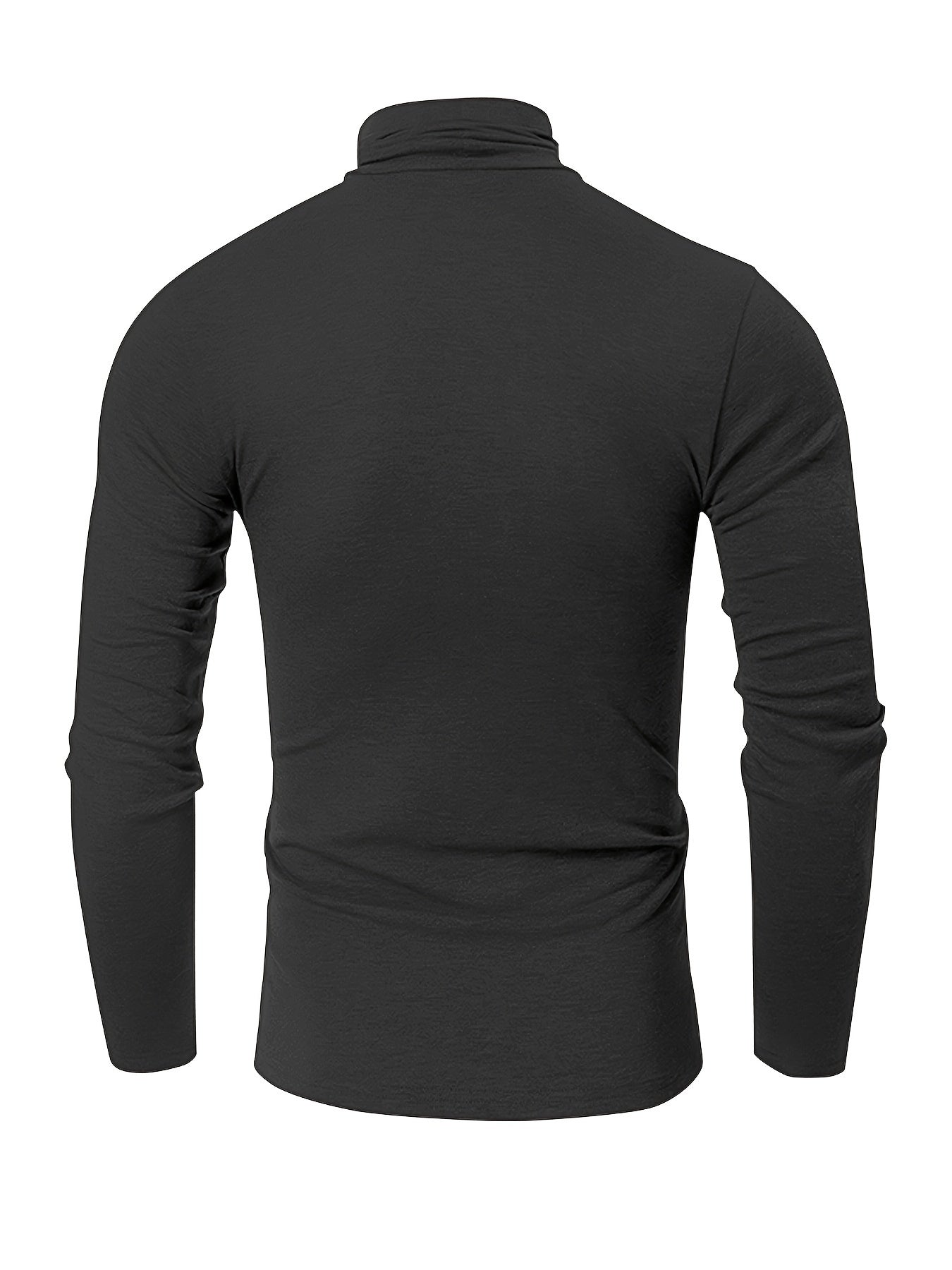 Men's Athletic Faith Print Turtleneck