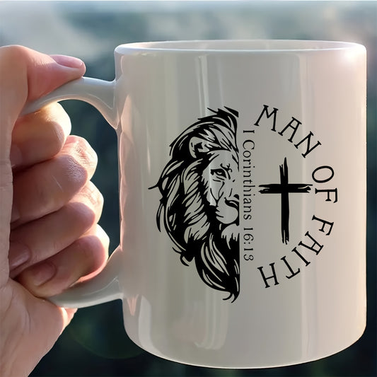 Man of Faith Scripture Mug