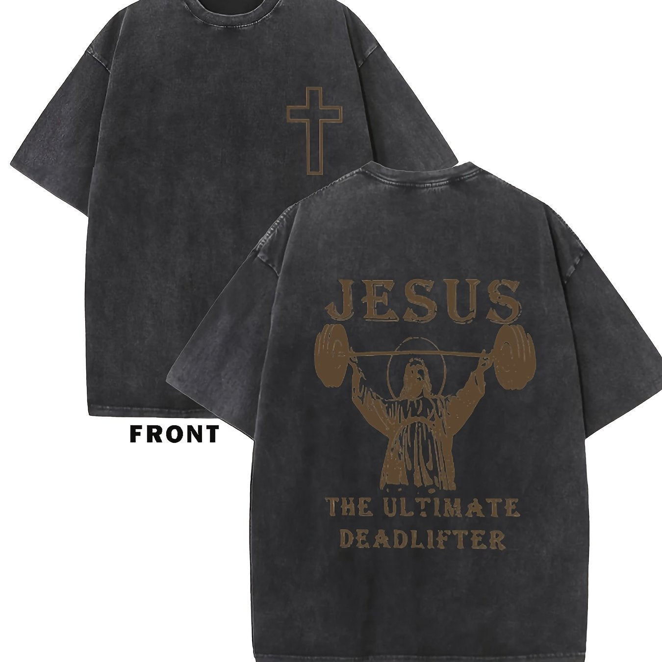 Jesus The Ultimate Hard Pull Men's Pattern T-Shirt