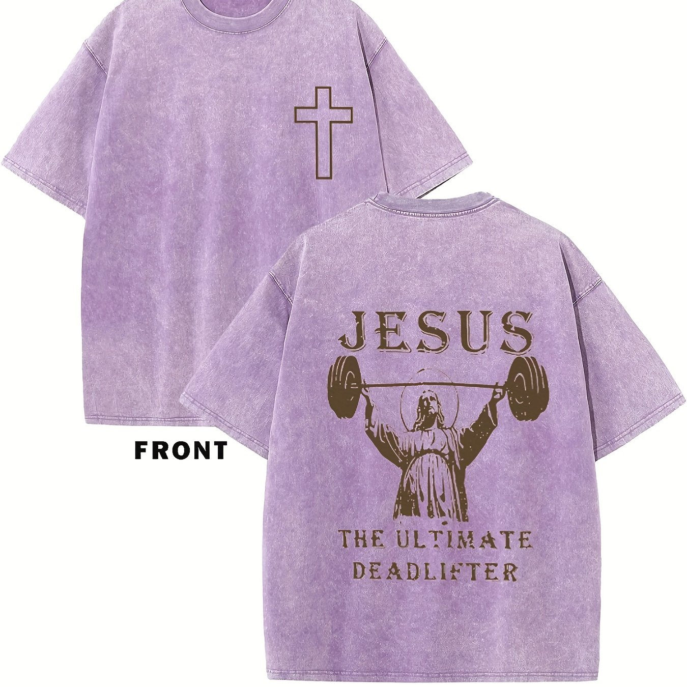 Jesus The Ultimate Hard Pull Men's Pattern T-Shirt