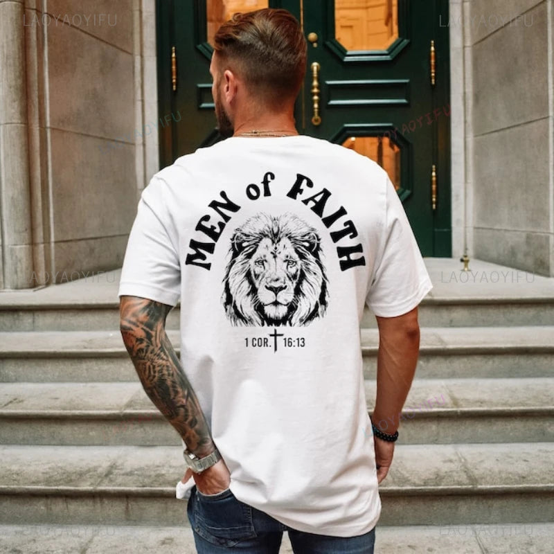 Men of Faith Aesthetic T-Shirt
